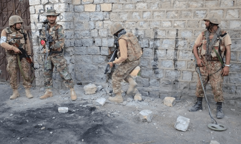 لکی مروت میں سیکیورٹی فورسز کا آپریشن، 11 دہشتگرد ہلاک 1 11 1