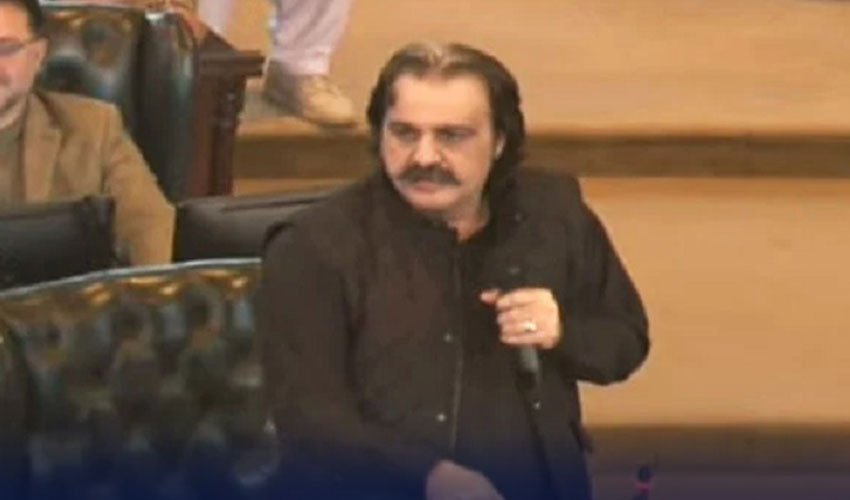 وزیراعظم کو آخری بار کہتا ہوں صوبے کے بقایا جات ادا کریں،وزیراعلیٰ خیبرپختونخوا 1 ali amin gandapur 1