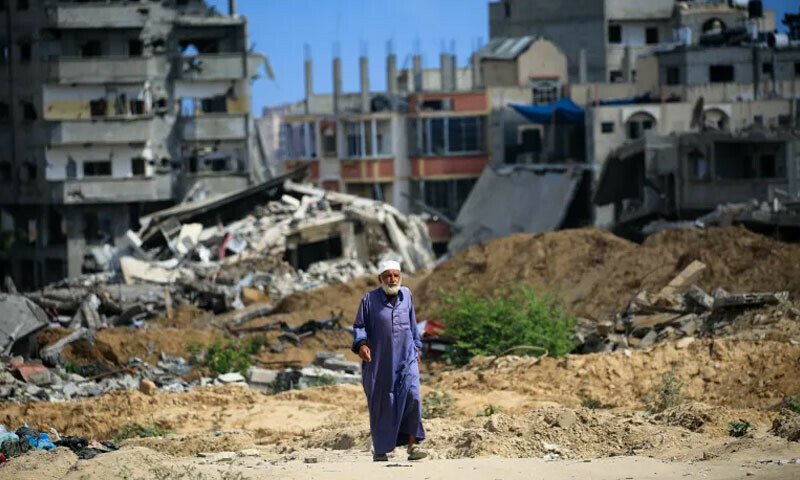 غزہ: ’زندگی جہنم بن چکی‘، اسرائیلی فوج کی شجاعیہ میں بمباری، 80 ہزار فلسطینی بے گھر 1 27