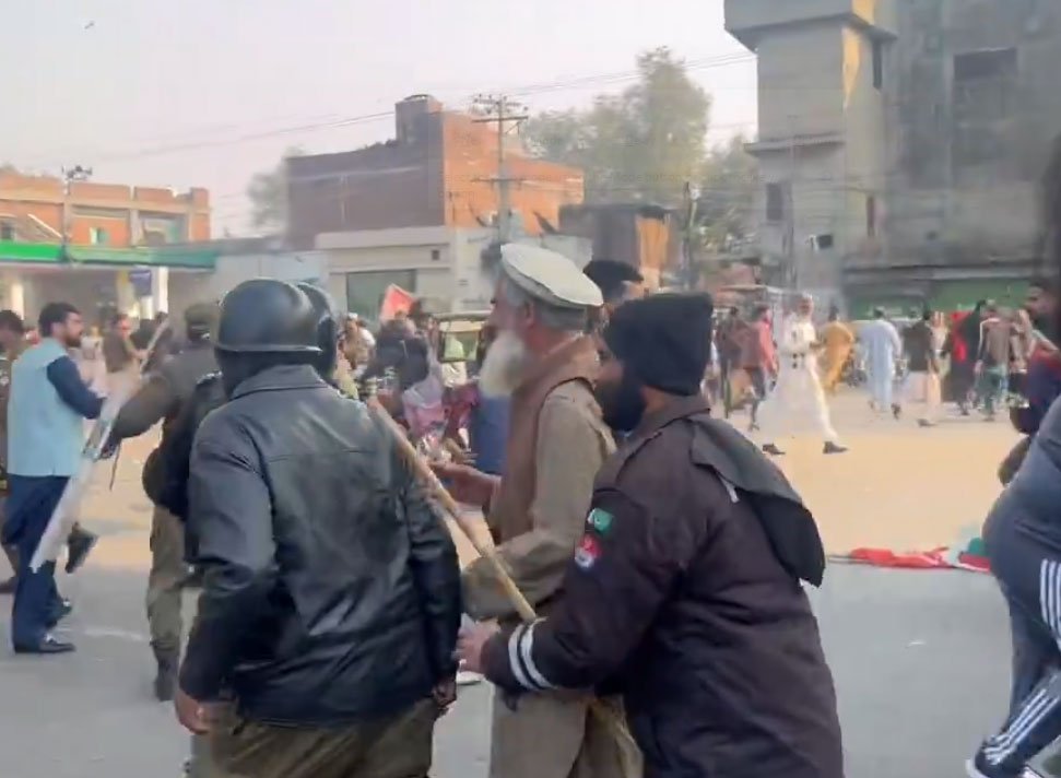 pti protest