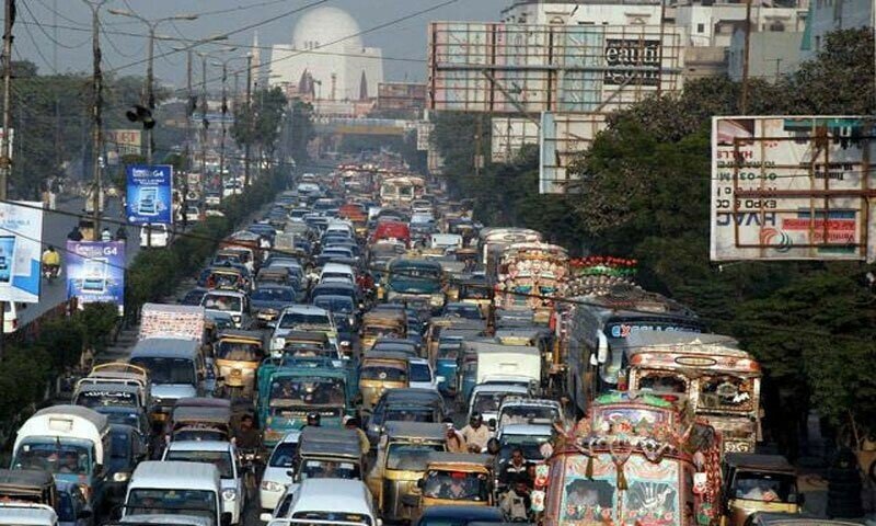 ٹریفک کی صورتحال: مذہبی جماعتوں کے احتجاج کے باعث شہر بھر میں اہم روڈز بند 1 08100850d6541f5