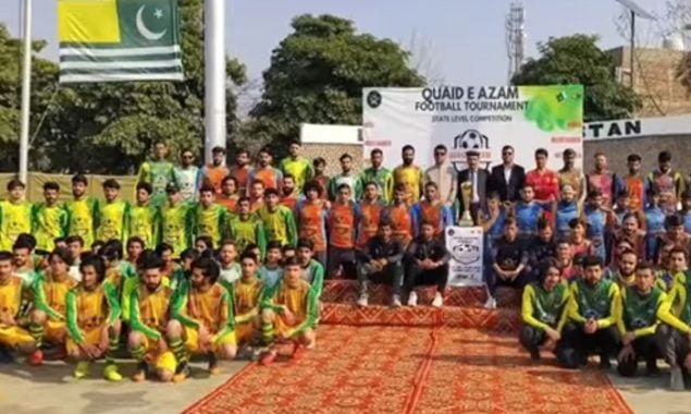 کوٹلی، آزاد کشمیر: پاک آرمی کے زیرِ اہتمام قائداعظم فٹبال ٹورنامنٹ کا شاندار آغاز 1 3