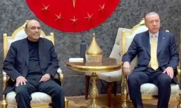 پاکستان اور ترکیہ کے درمیان تجارتی و سرمایہ کاری تعلقات بڑھانے پر اتفاق 1 زرداری اور طیب اردوان 635x380 1