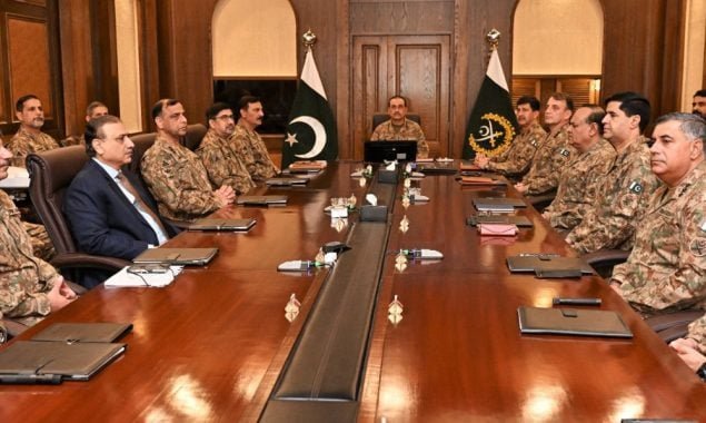 خصوصی کور کمانڈرز کانفرنس میں آرمی چیف جنرل عاصم منیر کی اہم ہدایات 1 کور کمانڈرز کانفرنس 635x380 1