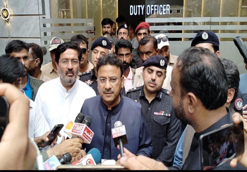 سندھ پولیس جرائم پیشہ عناصر سے نمٹنے کی مکمل صلاحیت رکھتی ہے، جدید ماڈل تھانے کا افتتاح: ضیاء الحسن لنجار 1 WhatsApp Image 2025 06 15 at 7.10.58 PM e1749999369452