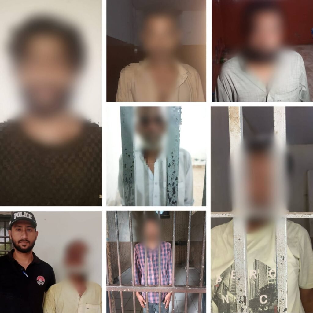 ڈسٹرکٹ سٹی پولیس کی بڑی کارروائی، 4 منشیات فروش اور 2 گٹکا ماوا سپلائرز گرفتار 1 WhatsApp Image 2025 07 03 at 6.41.55 PM