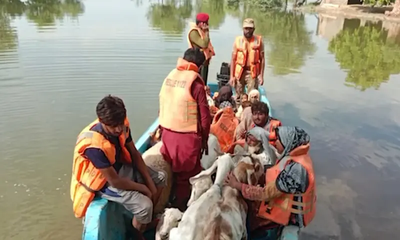 پنجاب کے سیلاب متاثرہ علاقوں میں پاک فوج کی ریسکیو اور ریلیف سرگرمیاں جاری 1 071336070ee937a