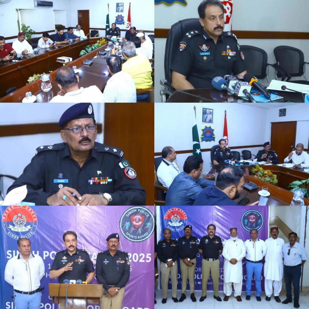سندھ پولیس گیمز 2025، 19 سے 22 نومبر کراچی میں منعقد ہوں گے 1 WhatsApp Image 2025 09 24 at 9.35.04 PM