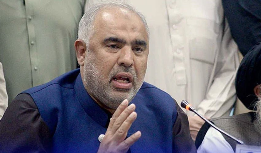 جوڈیشل کمپلیکس حملہ کیس: پی ٹی آئی رہنما اسد قیصر کے وارنٹ گرفتاری جاری 1 asad qaiser1