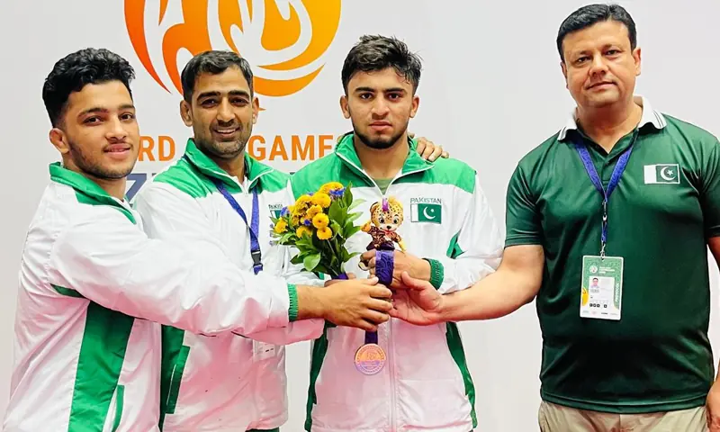 سی آئی ایس گیمز 2025: پاکستان کے محمد عبد الرحمٰن کا برانز میڈل حاصل کرنے کا شاندار کارنامہ 1 4 1