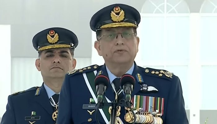 پاکستان ائیر فورس نے رافیل سمیت جدید ترین طیارے گرائے معرکۂ حق میں شاندار کامیابی ائیرچیف 1 422024 6564534 updates
