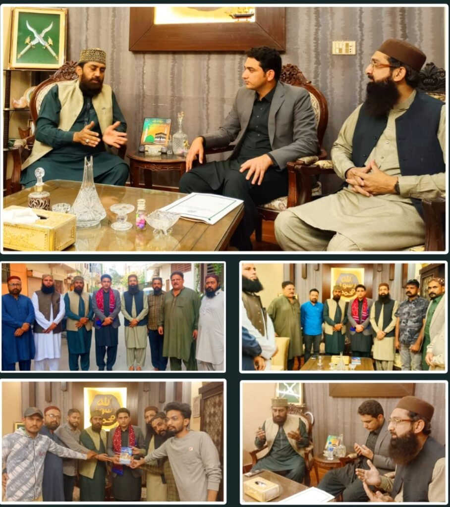 کراچی: یونائیٹڈ مسلم فورم کے چیئرمین آصف رضا قادری سے اسسٹنٹ کمشنر ناظم آباد کی ملاقات 1 WhatsApp Image 2026 02 10 at 10.16.54 PM e1770743987107