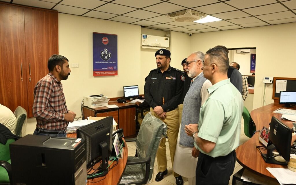 آئی جی سندھ کا سی پی ایل سی دورہ، کراچی میں جرائم کے خلاف جدید حکمت عملی پر غور 6 WhatsApp Image 2026 02 27 at 6.58.53 PM 2