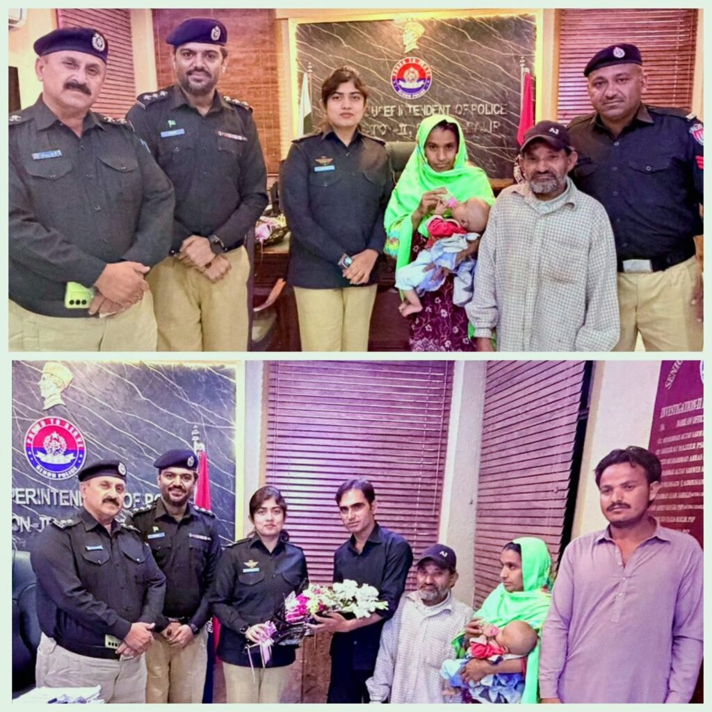 ملیر پولیس کی بڑی کارروائی، اغواء ہونے والی 6 ماہ کی بچی جیکب آباد سے بازیاب 1 WhatsApp Image 2026 03 10 at 7.05.29 PM