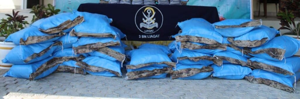 گوادر میں پاکستان کوسٹ گارڈز کی کارروائی، 441 کلو اعلیٰ کوالٹی کی چرس برآمد 2 WhatsApp Image 2026 03 16 at 7.01.02 PM