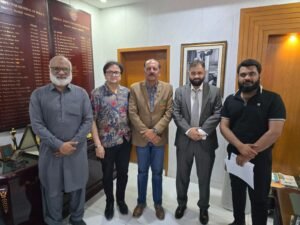 کراچی میں سندھ پولیس اسپورٹس بورڈ اور میزان بینک کے درمیان معاہدہ، جدید پیڈل کورٹ کی تعمیر کا آغاز 1 WhatsApp Image 2026 05 13 at 10.12.33 PM
