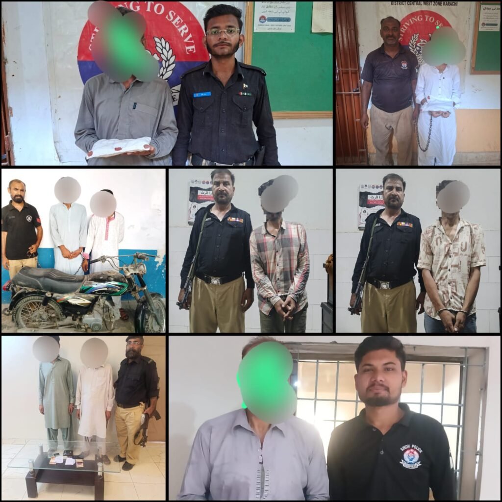 ڈسٹرکٹ سینٹرل پولیس کی مختلف کارروائیاں، منشیات فروش اور گٹکا ماوا سپلائرز سمیت متعدد ملزمان گرفتار 1 WhatsApp Image 2026 05 20 at 7.53.06 PM
