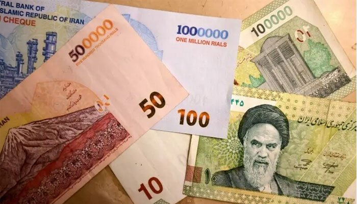 کرنسی مارکیٹ میں ایرانی ریال کے نوٹ اور تبادلۂ زر کی سرگرمیاں