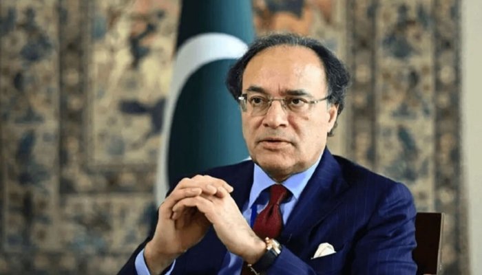 Muhammad Aurangzeb speaking about tax reforms and faceless system in parliament
