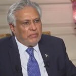 Ishaq Dar speaking about Iran nuclear deal and uranium enrichment discussions