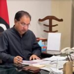 Sindh Minister Jam Ikramullah Dharejo chairs a meeting on SITE development projects in Karachi