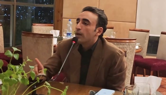 PPP Chairman Bilawal Bhutto Zardari chairs a meeting in Azad Kashmir and discusses elections, protests and the political situation.