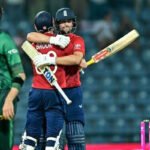 Pakistan and England players during an ODI match ahead of the 2027 series.