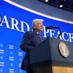 US President Donald Trump speaks about the Gaza agreement and the proposed phased withdrawal of Israeli forces.