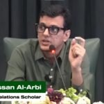 Ahmed Hassan Al Arabi speaking to students during ISPR Summer Camp 2026 in Pakistan.
