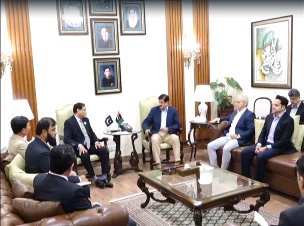 Sindh Chief Minister Murad Ali Shah meets NTC officials to discuss a modern provincial data center and digital governance initiatives.