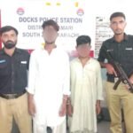 Keamari Police seized ice drugs and arrested two suspects during a raid in Machhar Colony, Karachi.