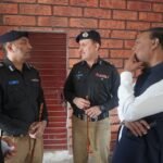 Additional IG Karachi reviews security measures, checkpoint operations and verification procedures during a visit to Karachi's entry and exit points.