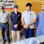 Karachi Police Welfare Branch officials visit hospitals to review medical facilities for police personnel and their families