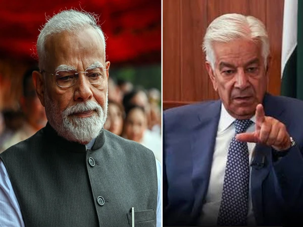 Pakistan Defence Minister Khawaja Asif commenting on India, Narendra Modi and recent political developments.