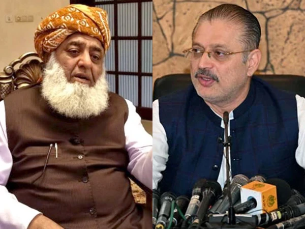 Senior Sindh Minister Sharjeel Inam Memon speaking during a press conference in Karachi.