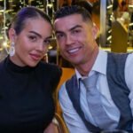 Cristiano Ronaldo and Georgina Rodriguez after their wedding in Cascais, Portugal