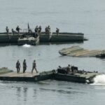 US and South Korean troops during joint military exercises