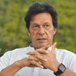 Imran Khan speaking during his tenure as Pakistan Prime Minister