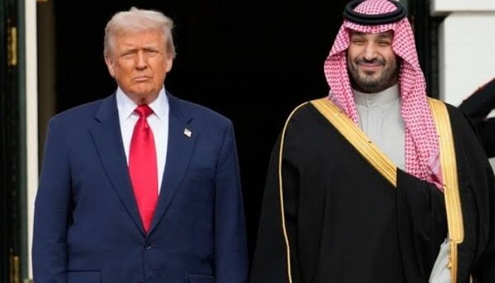 Donald Trump and Saudi officials discuss a civil nuclear energy agreement