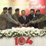 Pakistani and Turkish officials at a ceremony highlighting Pakistan-Turkey defence relations.