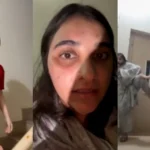 CCTV footage of a violent altercation between neighbors in DHA Phase 6 Karachi
