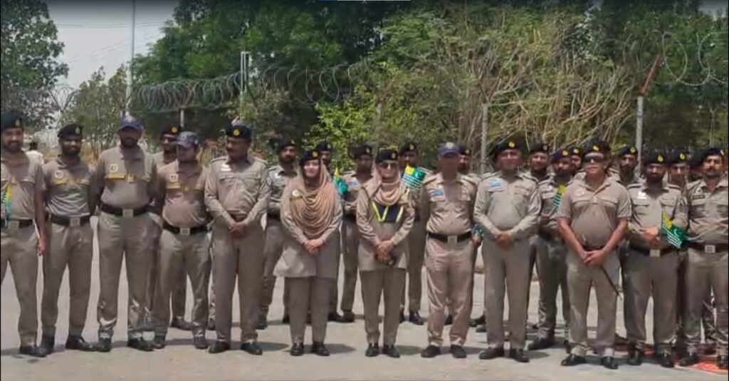 Motorway Police officers participate in Kashmir Exploitation Day solidarity rally and commemorative events across Pakistan.