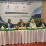 Officials attend a high-level meeting in Karachi on carbon market, climate finance and sustainable development initiatives.