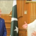 Prime Minister Shehbaz Sharif and Saudi Crown Prince Mohammed bin Salman during a bilateral meeting at Qasr Al Safa in Makkah.