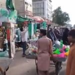 anti-encroachment teams remove illegal structures from roads in Karachi