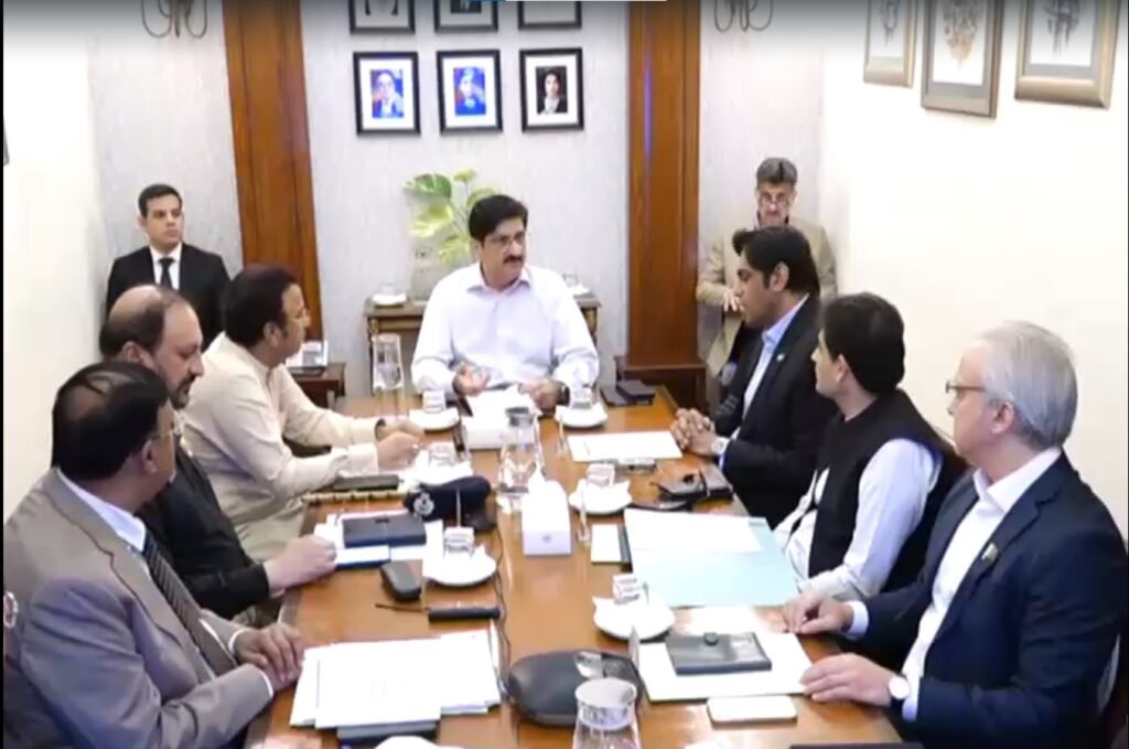 Murad Ali Shah reviews CTD operations and counter-terrorism measures at a meeting in Karachi