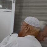 Governor Sindh Nihal Hashmi meets Mufti Taqi Usmani at Darul Uloom Korangi in Karachi