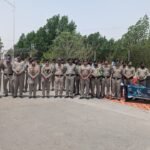 National Highways and Motorway Police officers participate in Kashmir Solidarity events and rally across Pakistan.