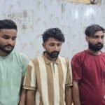 Four suspects arrested by Karachi police in a Rs19 million robbery case.