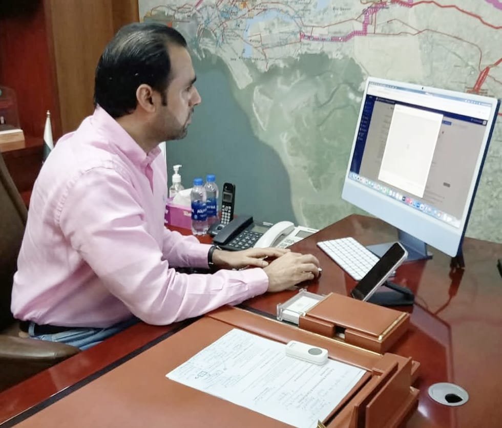 Karachi Water Corporation e-filing system for digital office management